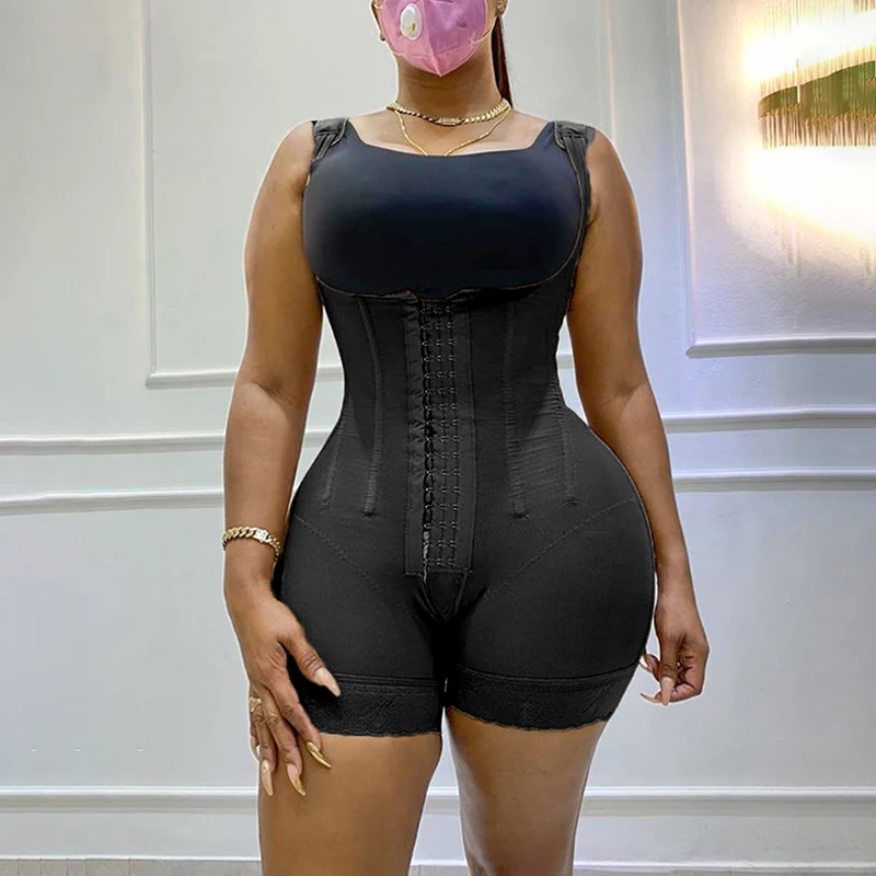 

Women Colombian Body Shaper Butt Lifter Tummy Control Binders Shapewear Bones Waist Trainer Corset Slimming Belt Underwear Fajas