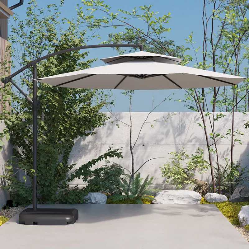 

Creative Countryside Outdoor Umbrella Resists Fading Sunlight Patio Umbrella Colorful Outdoor Furniture Buitenparasol XY40OU