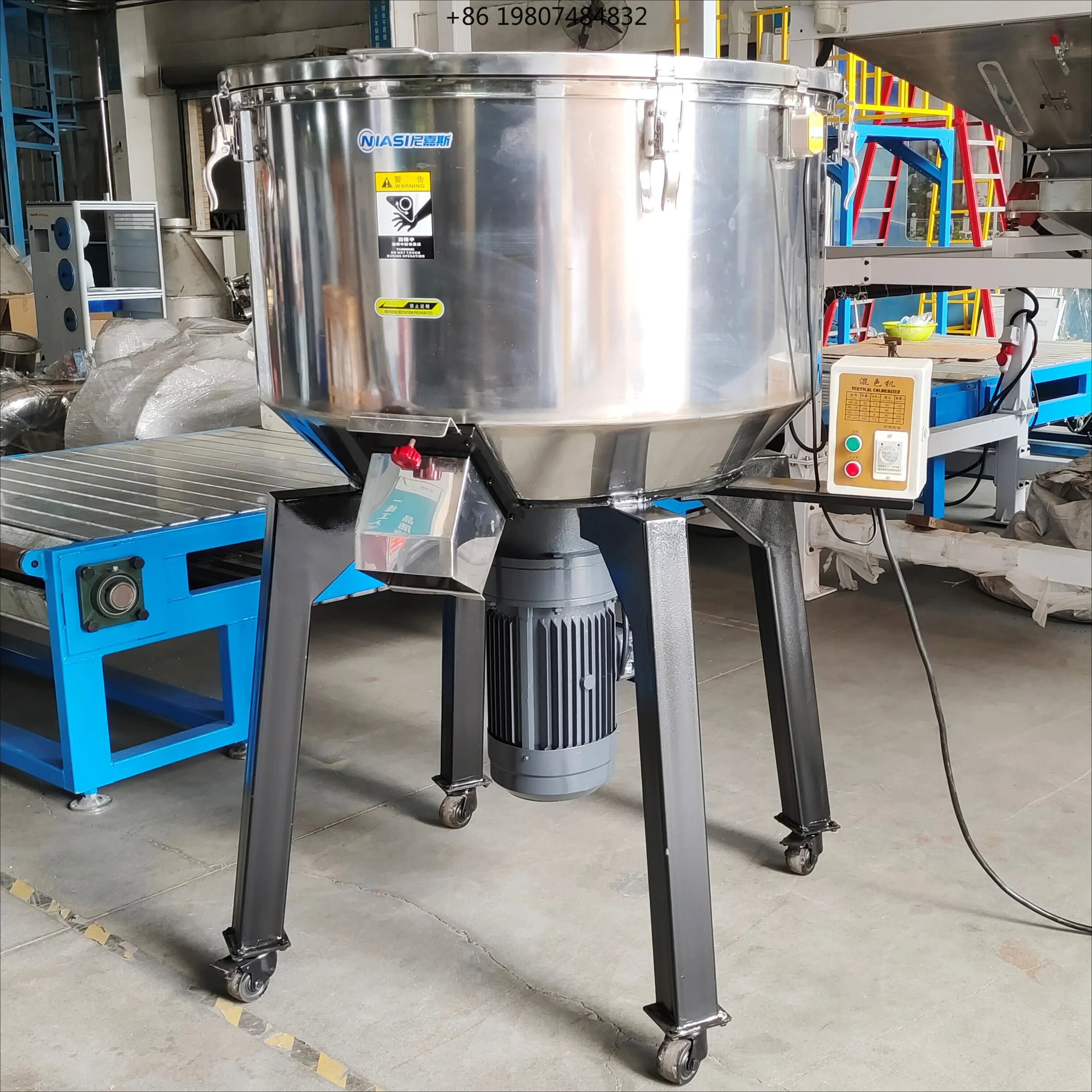

Gravimetric Blender Vertical Color Mixer Machine Industrial Automatic Mixing Equipment Plastic Pellet