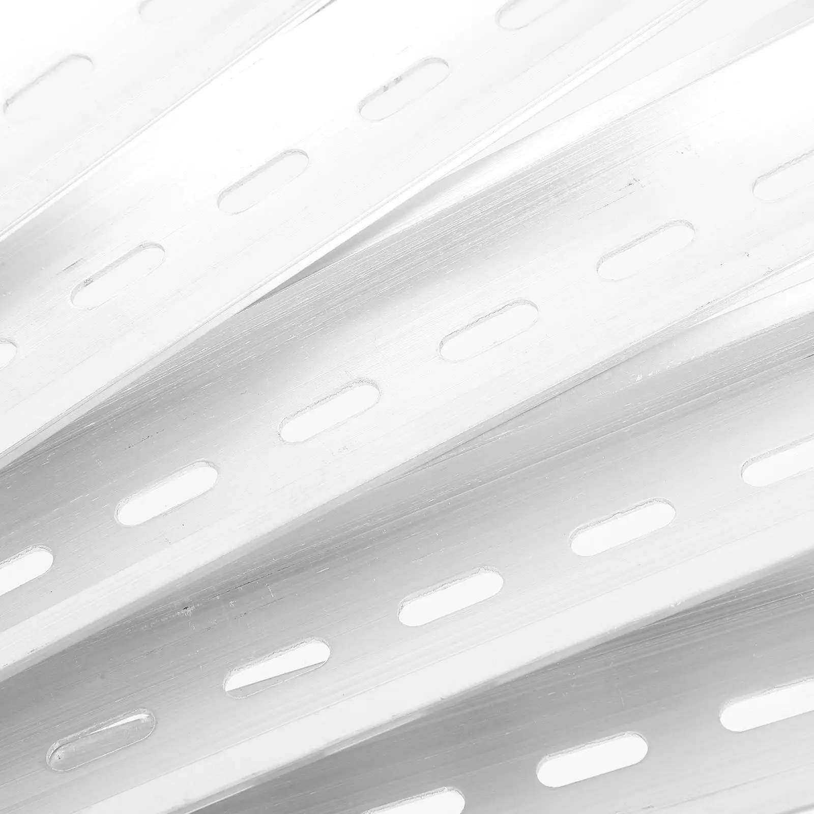 10Pcs Aluminum Guide Rail Circuit Breaker Din Slotted Switch Panel Mounting Track Electrical Hardware Fixing Solution