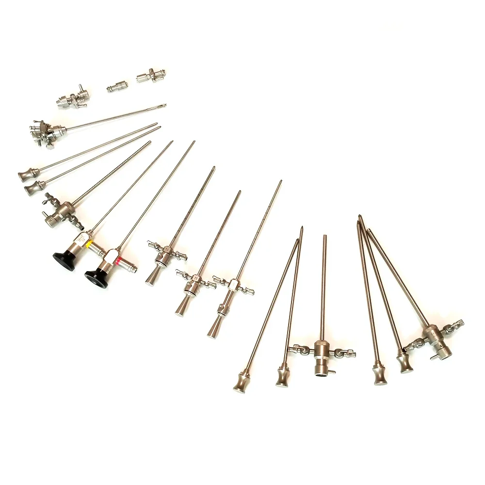 Adult/ child type urology rigid endoscope, 2.7mm pediatric cystoscope, urethrotome