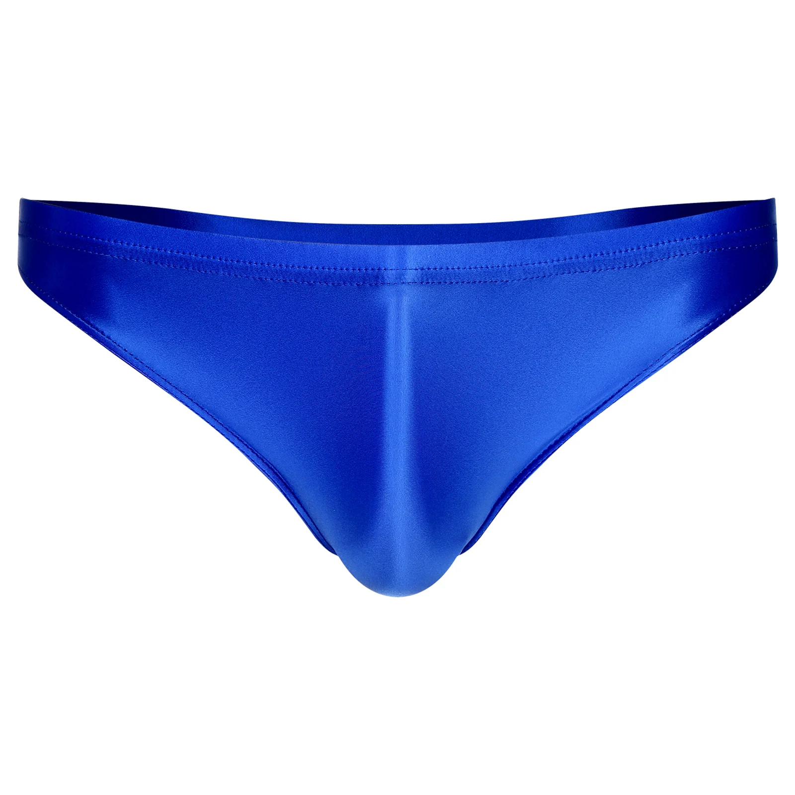 Swimwear Mens Swimming Swimsuit Glossy Low Rise Briefs Elastic Waistband Underpants Underwear Swimwear Sunbathing Panties