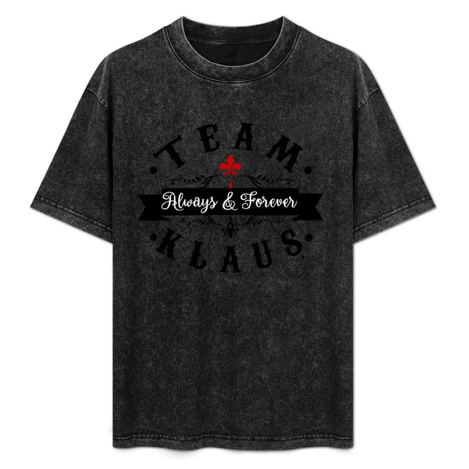 

Team Klaus T-Shirt croswit shirt man heavyweights new edition big and tall t shirts for men