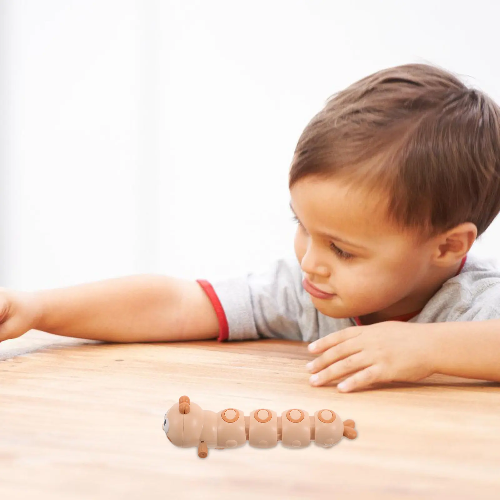 2Pcs Wind Up Caterpillar Cute Moving Insect Birthday Party Classroom Rewards Goodie Bag Fillers Caterpillar Wind Up Toy
