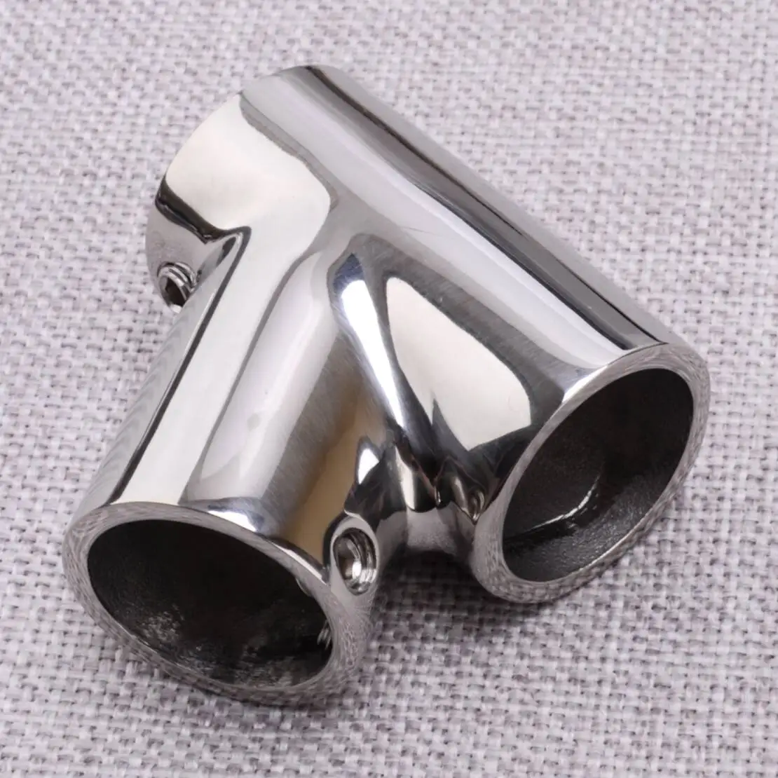 

Hardware Boat Hand Rail 60 Degree Tee Fittings for 30mm 1.2" Pipe