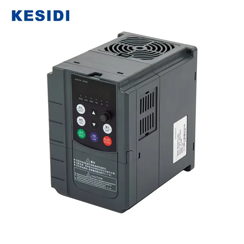 Three-phase AC Frequency Converter for Motor (11KW IP20 Industrial Automation Use Wide Voltage Input Overload Protection)