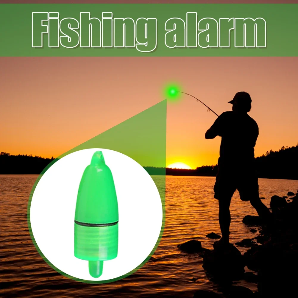 رأس منبه ليد لقضيب الصيد ، أضواء ليلية للجرس المزدوج ، إنذار كهربائي مضيء ، جودة عالية لأداة معالجة خارجية ، 5-20