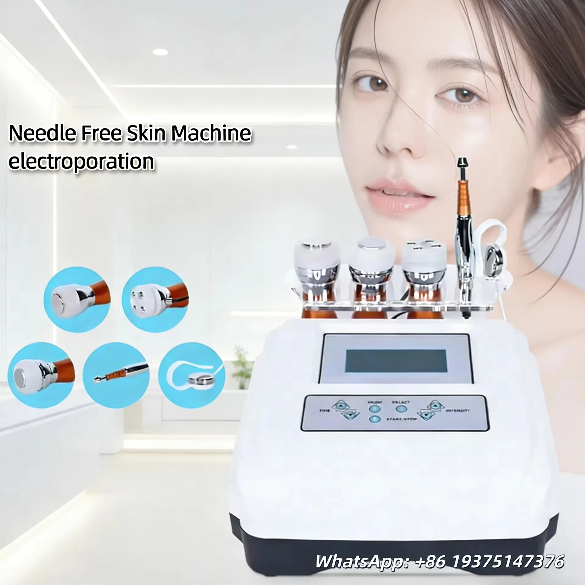 Portable Microcurrent Facial Toning Device for Skin Firming with Enhanced Serum Absorption – Non-Invasive Beauty Tool