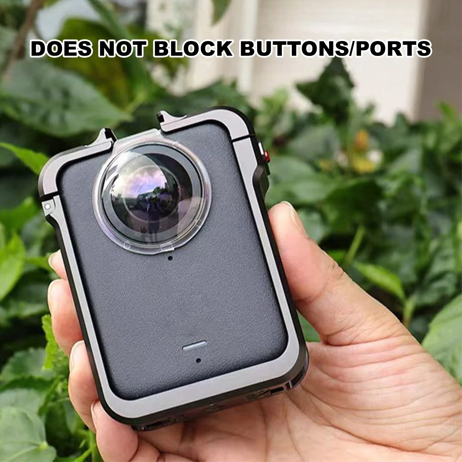 Per DJI OSMO 360 Gabbia per Conigli Telaio Anti-Caduta Telecamera Panoramica Proteggi Custodia Antiurto Fotocamera Gabbia per Conigli in Metallo Accessorio per Fotocamera
