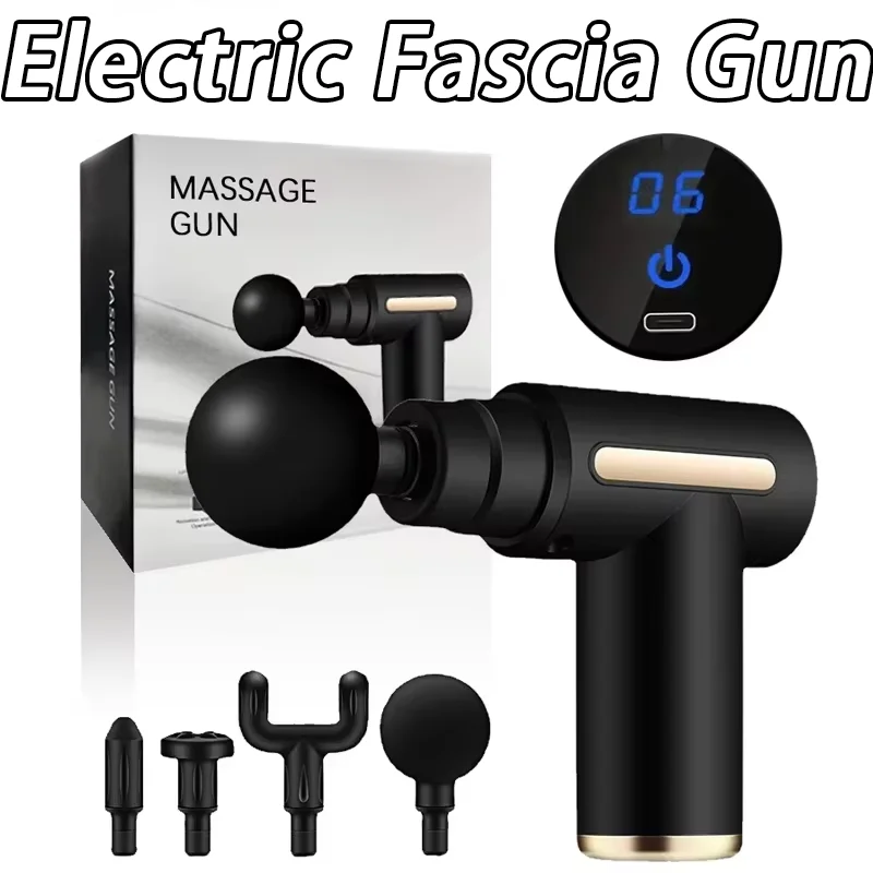 Mini Fascia Gun Sports Professional Wireless Massage Gun Muscle Relaxation Massage Equipment Fascia Gun Full Body Massager