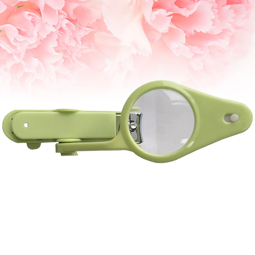 Elegante tuta per la cura delle unghie del bambino per unghie a crescita rapida Proteggi la salute e la pelle dei neonati Tagliaunghie verde per bambini