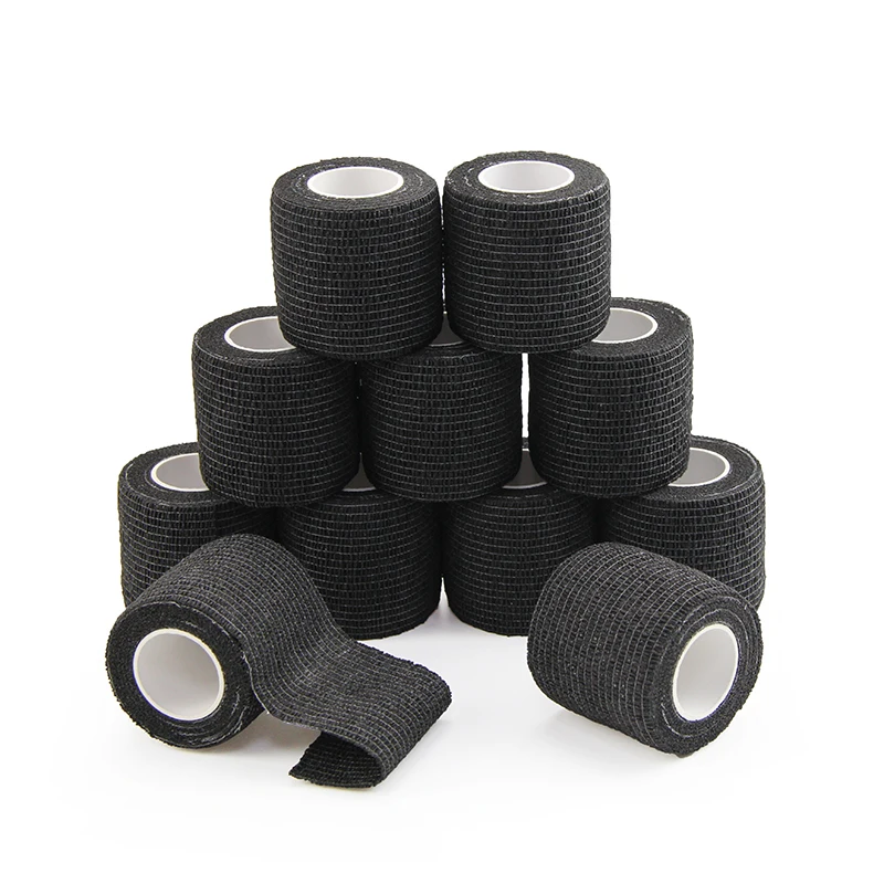 

Non-woven Fabric Tape, Pet Wrap, Self Adhesive, Elastic, Breathable, Support Knee Bandage, Ankle Palm,Shoulder, Fitness, 6 Rolls