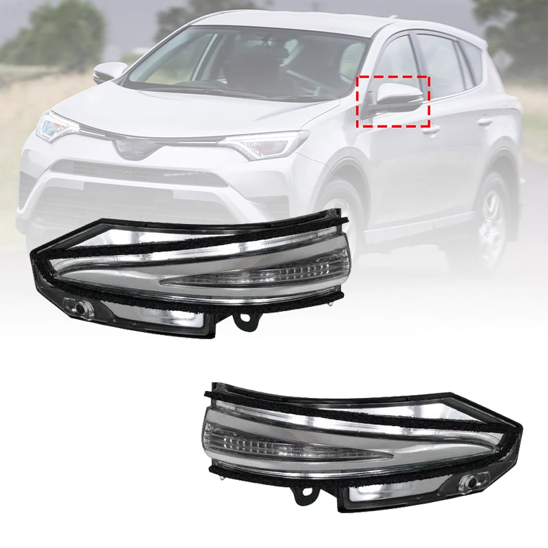 

81730-42020 81740-42020 Зеркало заднего вида указатель поворота для Toyota RAV4 2012-2019, боковое зеркало заднего вида, индикаторная лампа