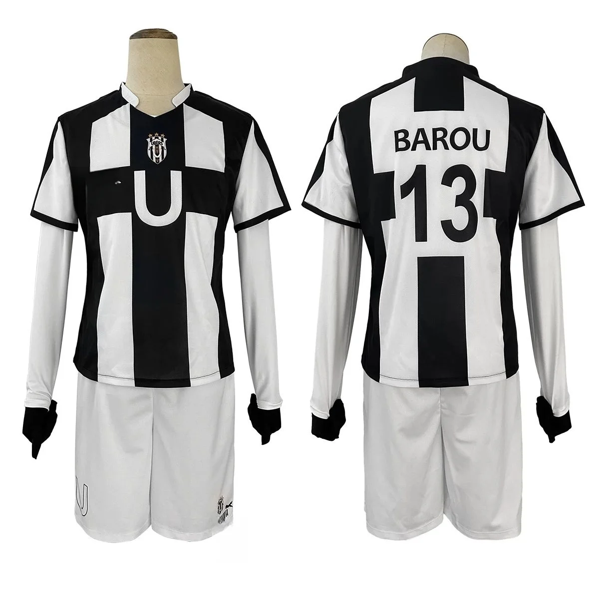 2026  Anime #13 Barou Cosplay Costume Set UBERS Football Jersey #23 AIKU Cosplay Costumes #2 LORENZO Soccer Uniform 3D Printing