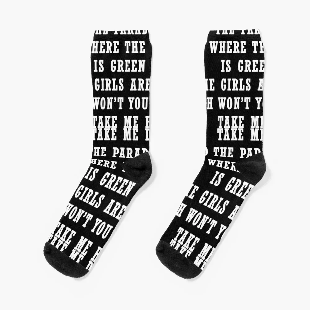 

Paradise City Chorus Socks cotton gym heated Socks For Men Women's