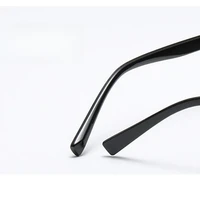 Fashionable Large Frame Retro Sunglasses Double Bridge Rice Nail Design Anti-UV Sun Protection Eyewear for Men Women 5