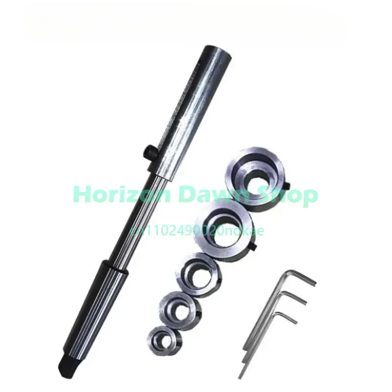 MT2/3/4/5 Retractable Round Die Holder Lathe Threading Tool Taper Fixed Sleeve