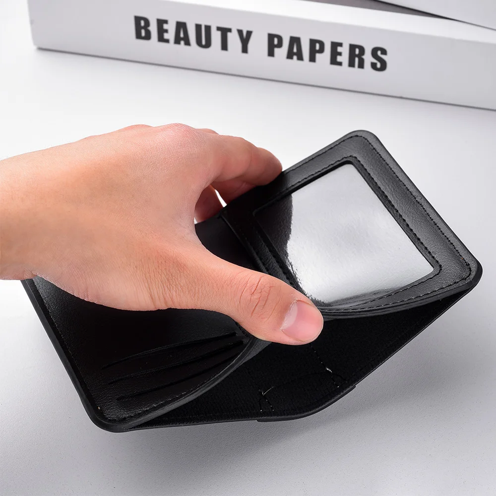 حامل بطاقات ائتمان رفيع للغاية مع فتحات متعددة - مصمم بزوايا مستديرة، مناسب لتخزين بطاقات الهوية ورخصة القيادة