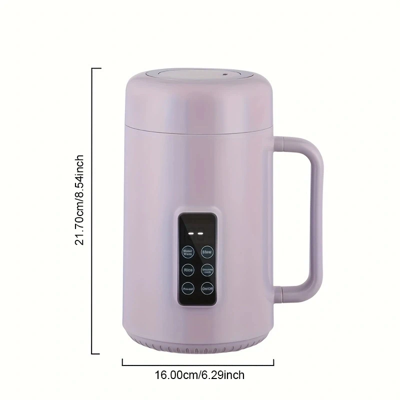 220 فولت/110 فولت التلقائي بالكامل وعاء الحساء الصغير وعاء العصيدة المنزلية الكهربائية إناء عميق السيراميك BB حساء عصيدة طباخ الاتحاد الأوروبي/الولايات المتحدة التوصيل #5