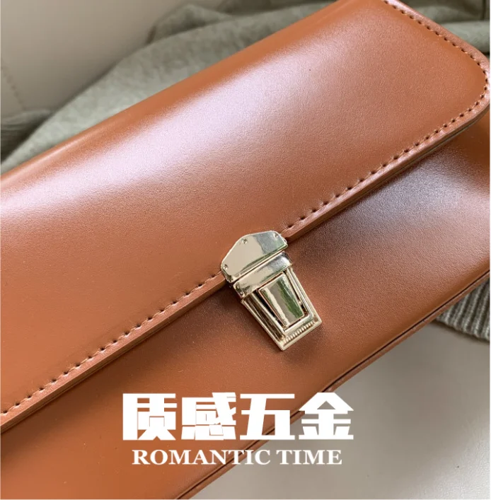 Französische Kleine Trendige Umhängetaschen für Damen 2025 Neuer Stil Modische Handtaschen Vielseitige und Stilvolle Umhängetasche Komplett – Detail 3