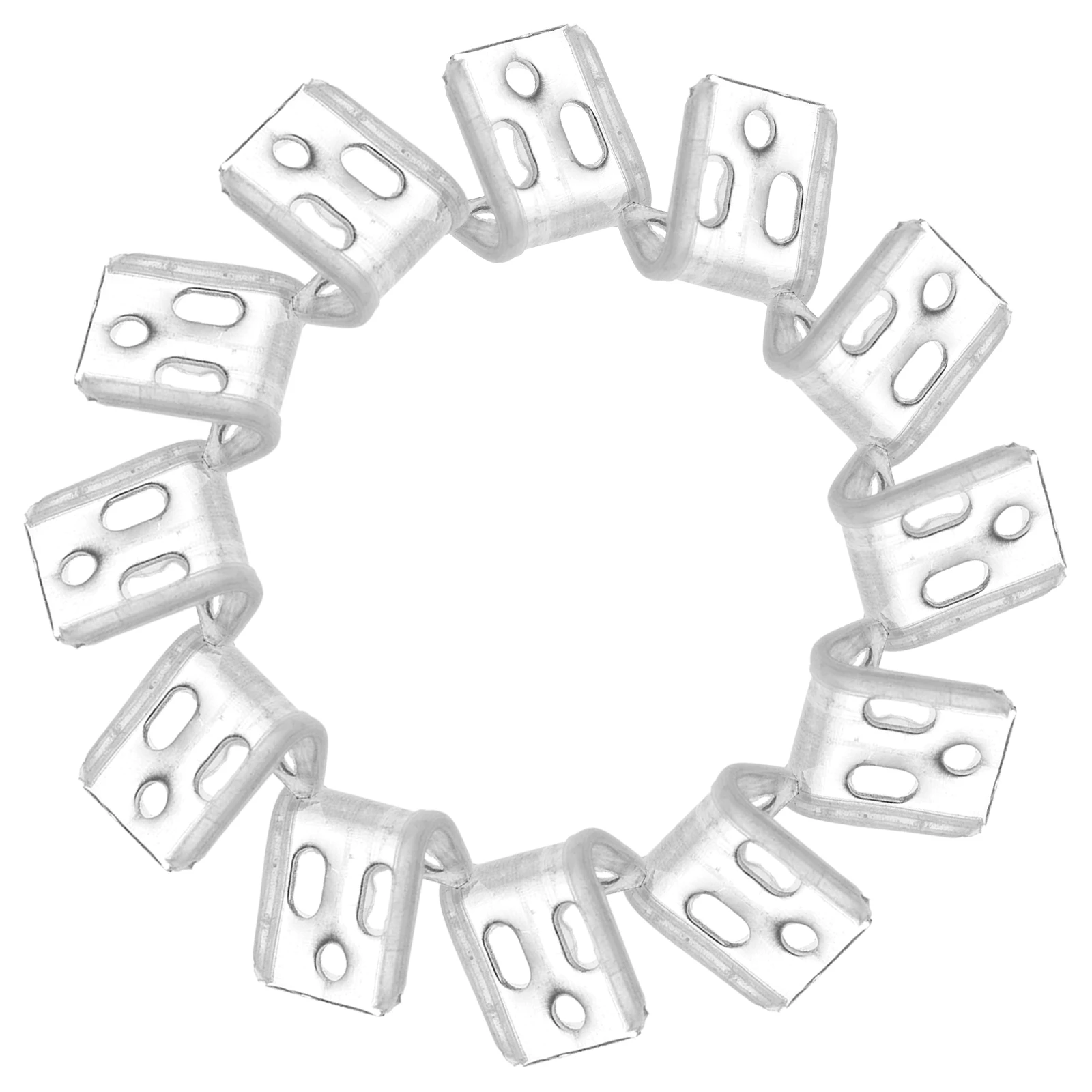 

12 Pcs Spring Clip Buckle Furniture Repair Parts Rubber Balance Hook Metal Sofa Couch Chair Accessories Steel Tension Springs
