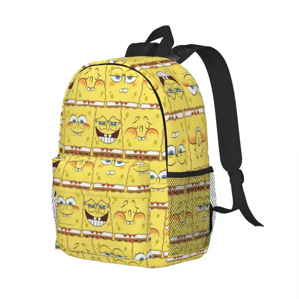 Spongebob For Girls Boys Large Capacity Student Backpack Lightweight waterproof Backpack 15inch