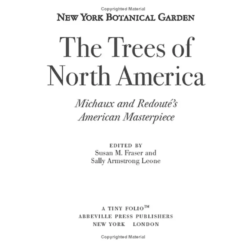Деревья Северной Америки Миша и Redoutes Американский шедевр Грегори Длинный пресс Abbeville 9780789214027 Книга