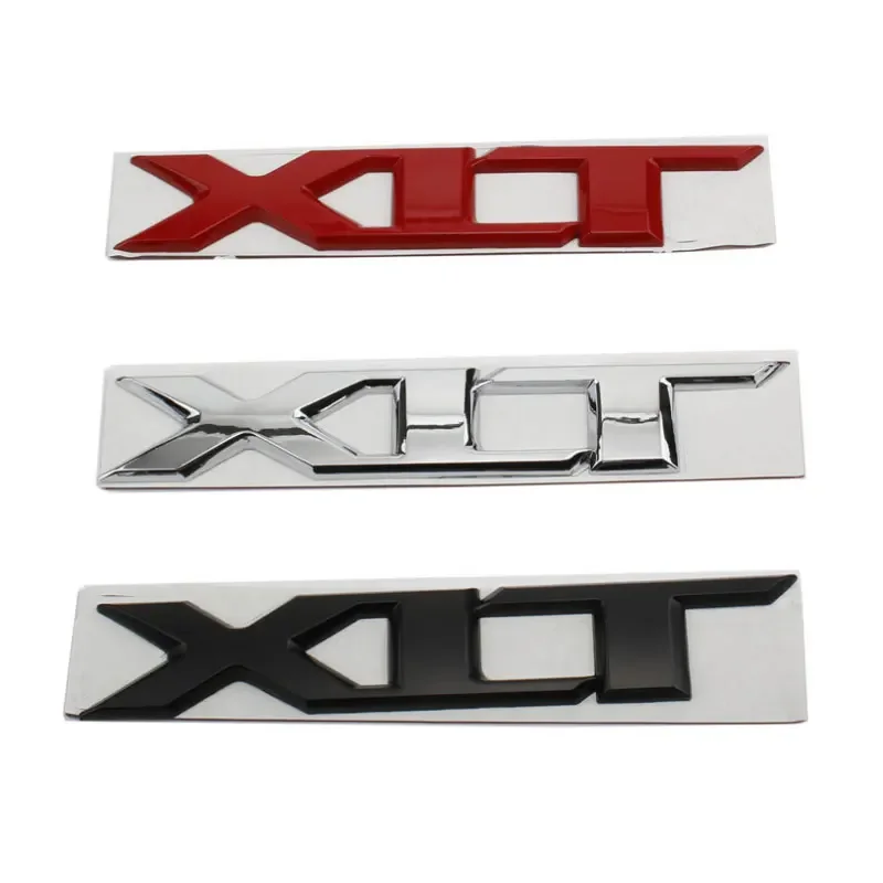 

XLT letter logo car sticker for fo rd Raptor F150 Explorer pickup off-road body rear trunk front grille refit accessories labels