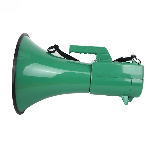 megaphone 100 Watts speakers with siren megaphone rechargeable