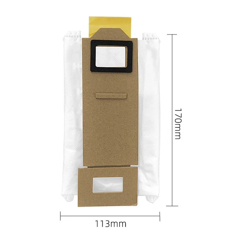ถุงเก็บฝุ่นสำหรับ Xiaomi Roborock เครื่องดูดฝุ่นหุ่นยนต์ T7PLUS S7 T7S อะไหล่กวาด