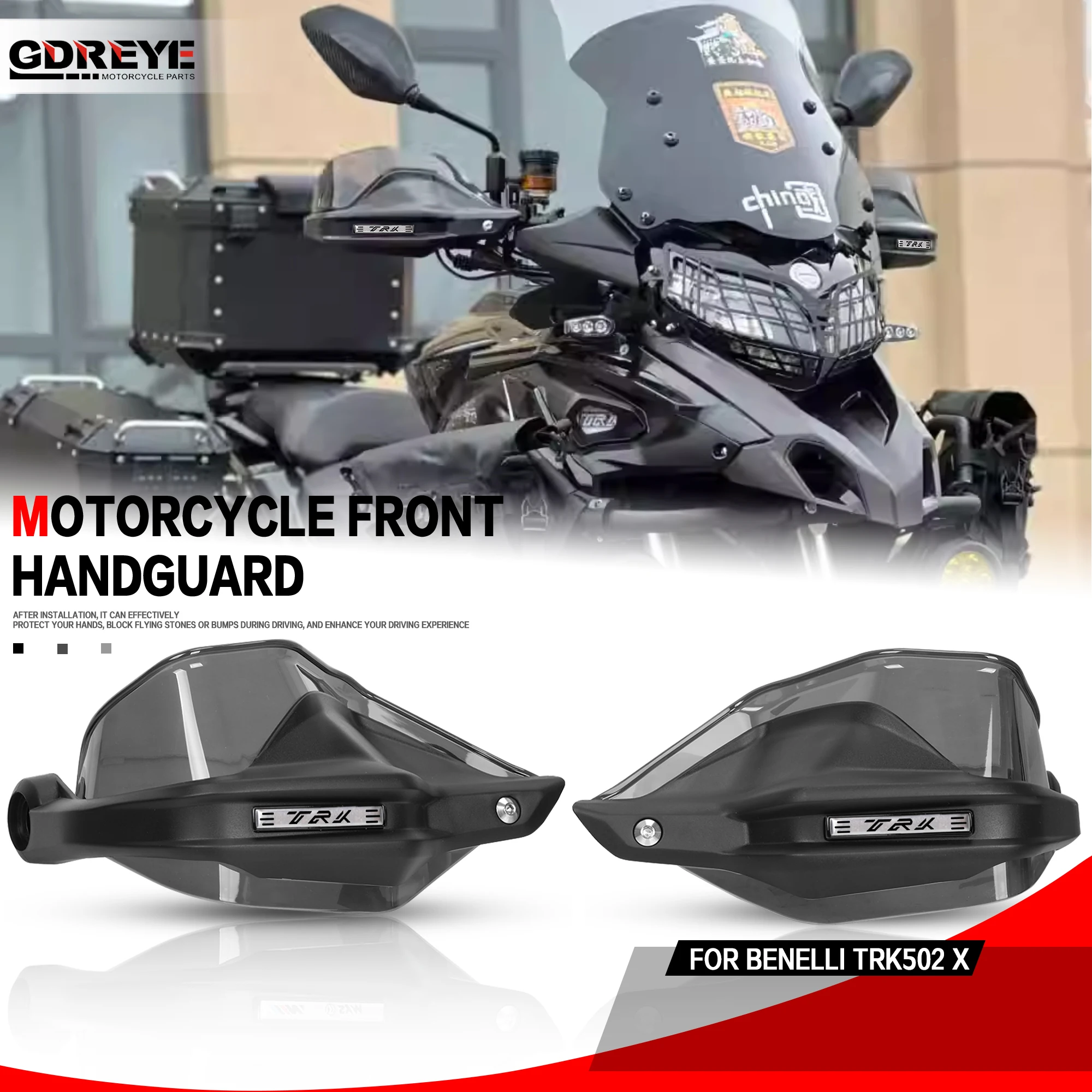 

For Benelli TRK502X TRK251 TRK 251 Dedicated Hand Guard Motorcycle Handguards Handlebar Guards Windshield