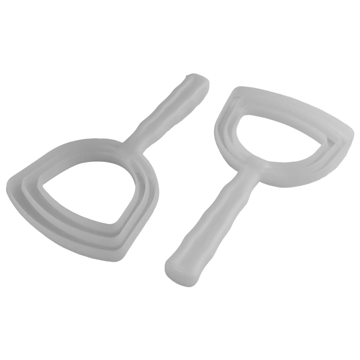 고기 뼈 먼지 스크레이퍼, 흰색 폴리 스크레이퍼, 사각형 뼈 먼지 제거기