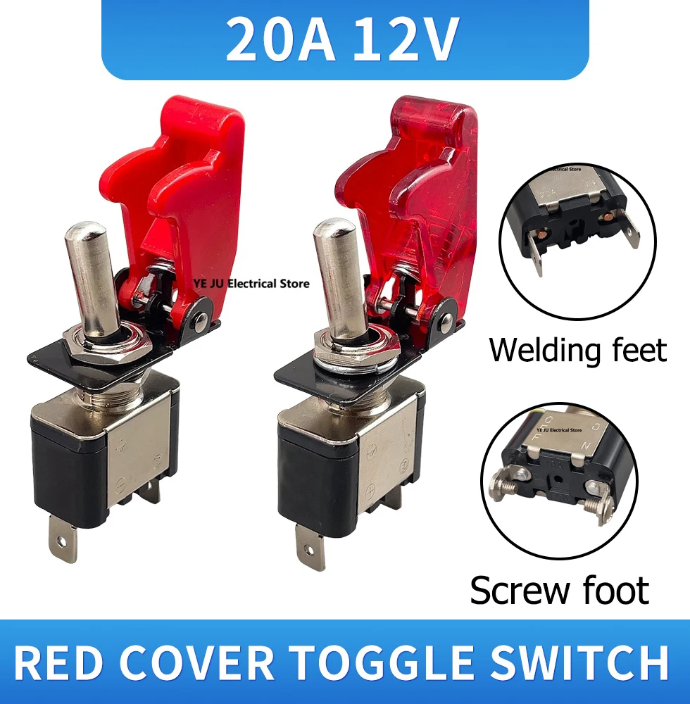 New style KN3A-101 toggle switch Rocker Arm 2Pin 2/gear ON-OFF10A 125V/250V AC cap matching 12V,24V,48V,110V,220V universal