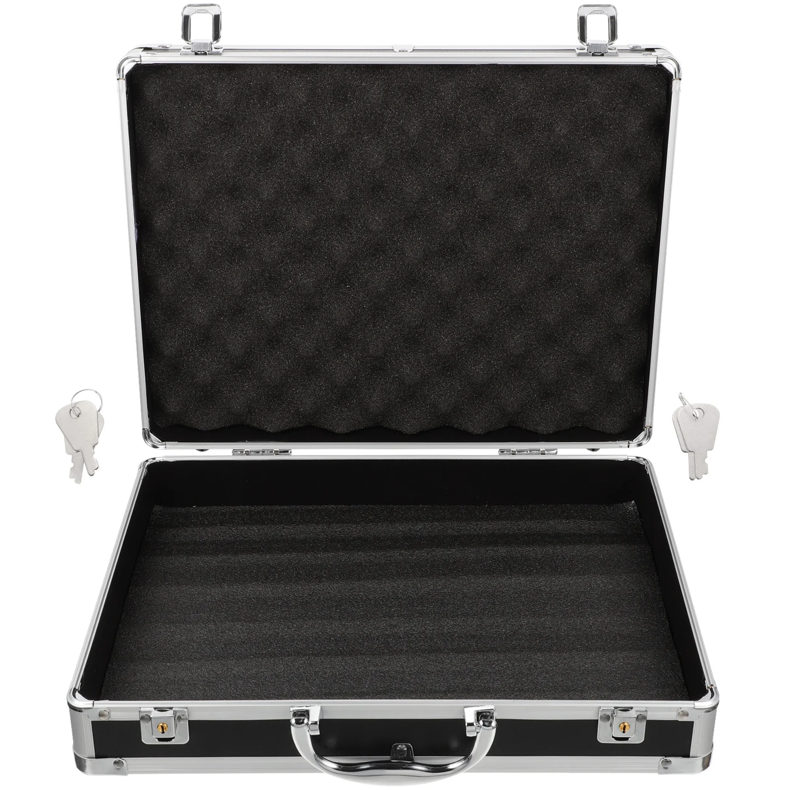 

1 Set Of Tool Box Portable Aluminum Alloy Case Multifunctional Storage Container For Medicine Large Capacity Hard Carry