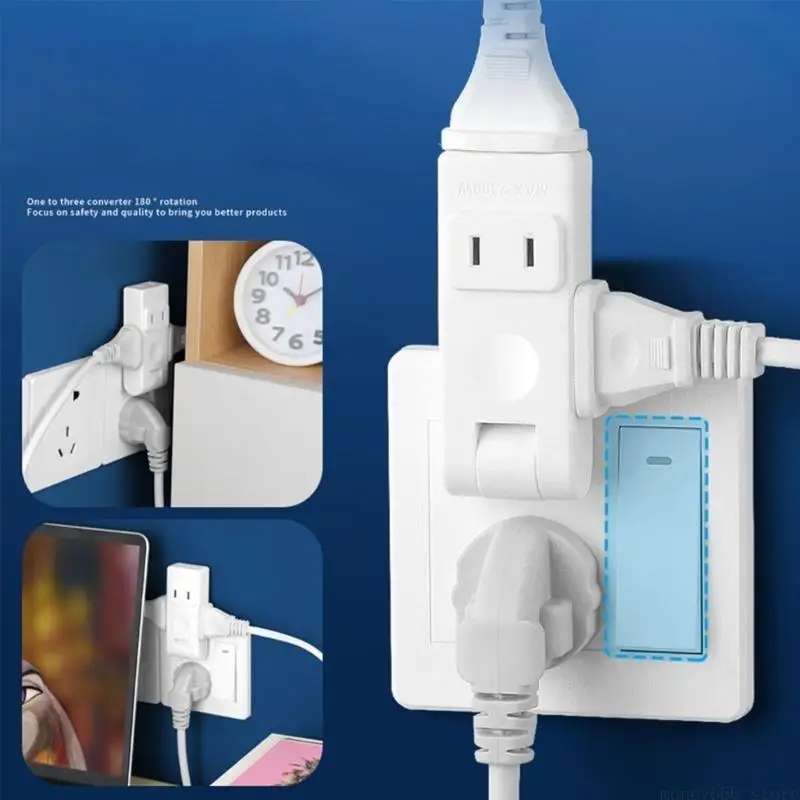 F62C Versatile Wall Outlet Conveniently Multiple Devices Simultaneously