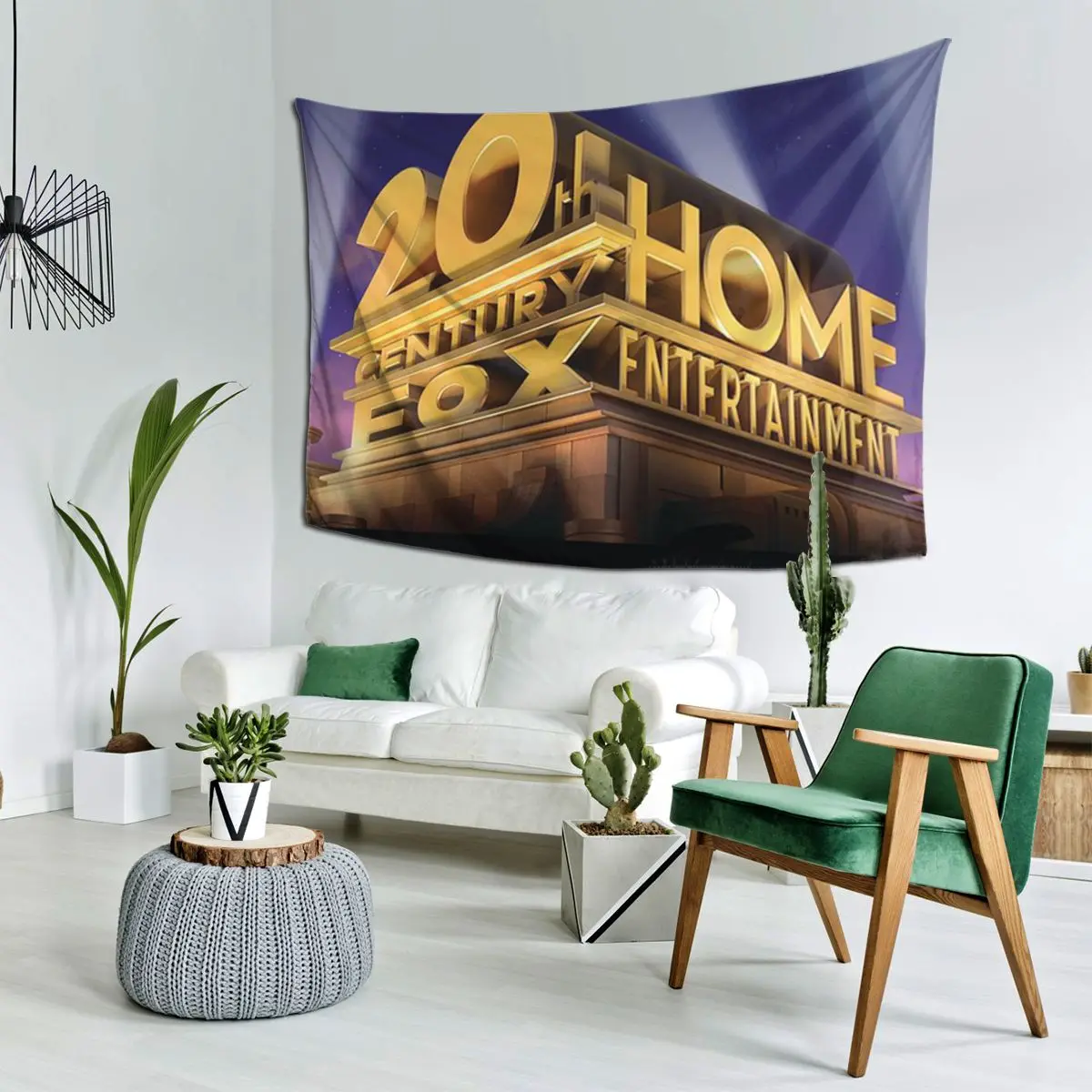 

20th Century Fox Tapestry Wall Hanging Aesthetic Home Decor Tapestries for Dorm Room