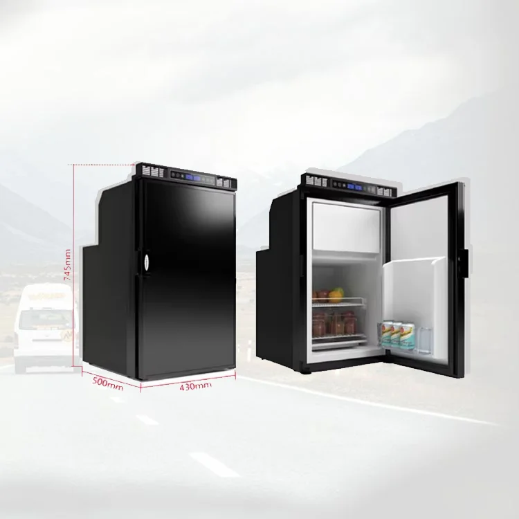 

12V/24V Portable RV Refrigerator with Large Capacity Energy-Efficient RV Refrigerator