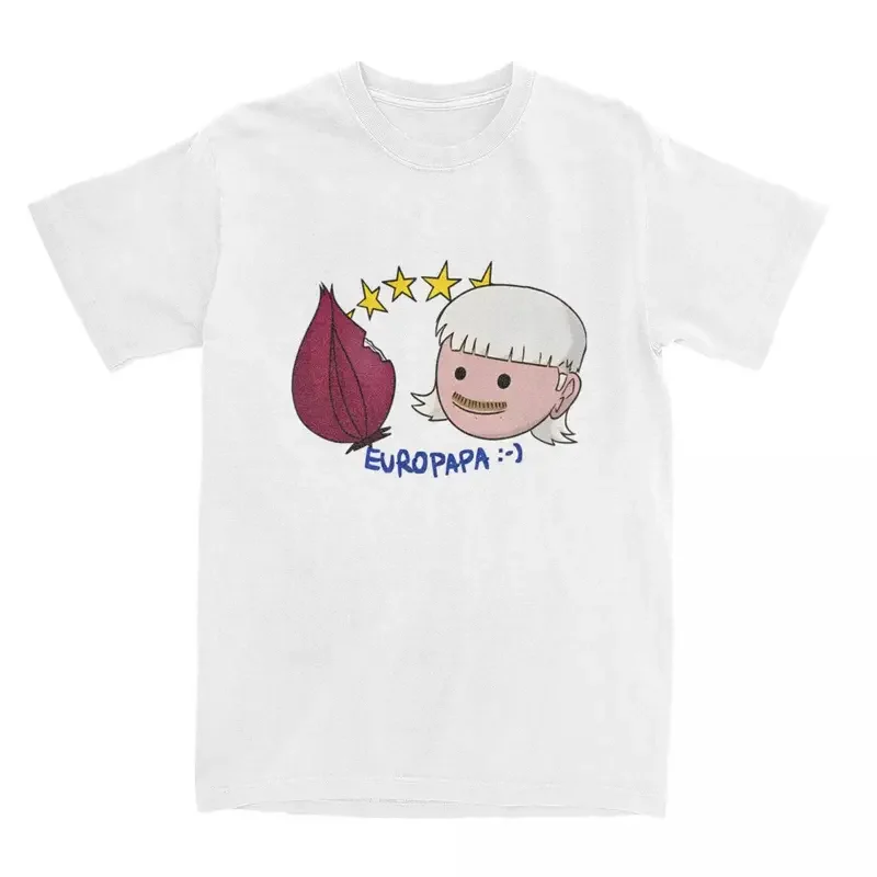 Y2K Joost Klein Don'T Eat The Onion T-Shirt Men Awesome Cotton Tees Crewneck Short Sleeve T Shirts New Arrival Tops