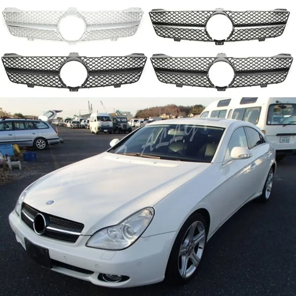 

Передние гоночные центральные решетки, бампер для подтяжки лица, решетка радиатора для Mercedes Benz W219 CLS Class 2008 2009 2010 AMG