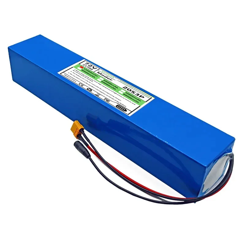 Batterie Au Lithium Aste Pour Bateaux De Natation, Neuve, 72V, 15Ah, 21700, 20S3P, 30A, BMS, 100-2000W, 84V