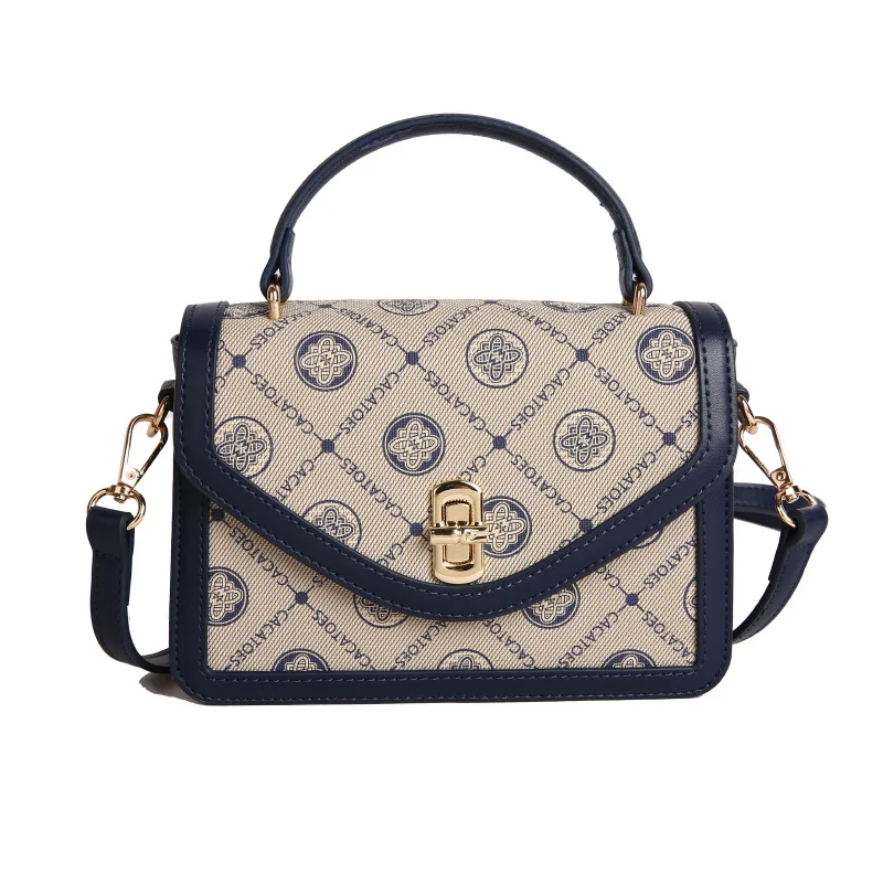 

Новая винтажная женская сумка через плечо 2025 года, кошелек через плечо с цветными блоками, многосторонняя большая сумка для работы и свиданий ​ Женские сумки