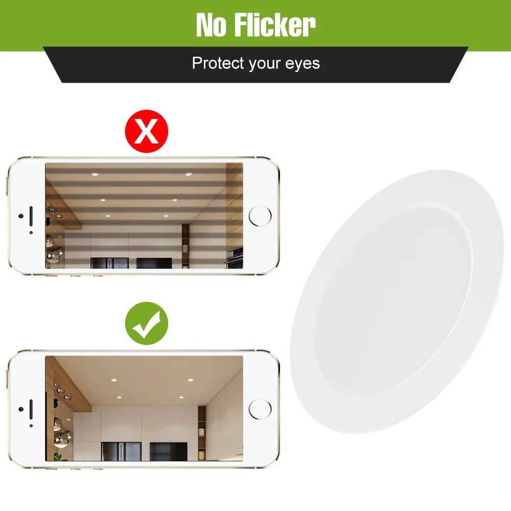 LED Downlight Verzonken Ronde Plafondlamp 220V Spotlight 5W 10W 15W 20W 25W Binnenverlichting Koud Wit 240V Voor Thuis Woonkamer