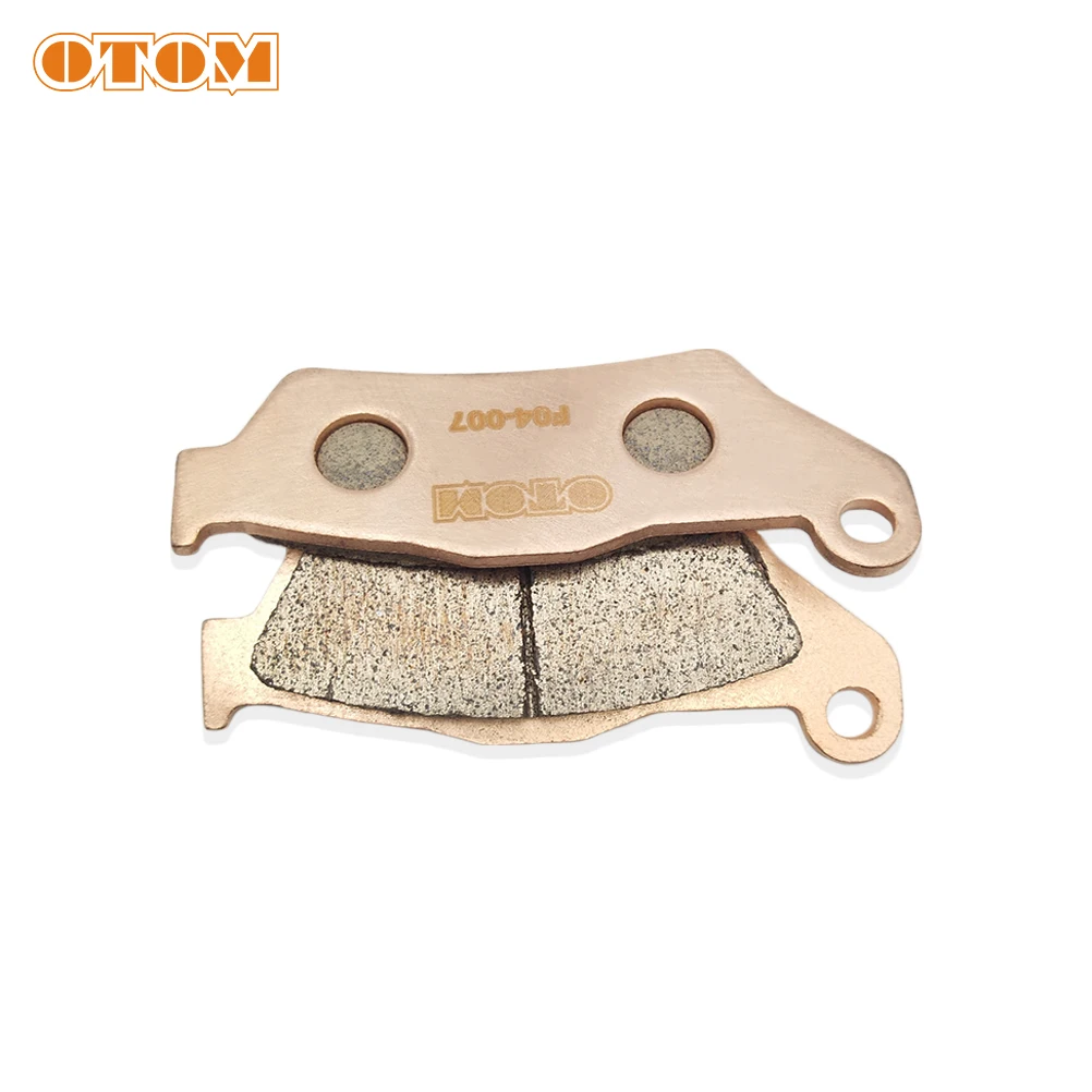 OTOM Front Brake Pads F04 Motorcycle Copper Sintering Disc Brakes Disks For KTM SX SXF XC XCF XCW EXC MXC HUSQVARNA FC FE TC TE