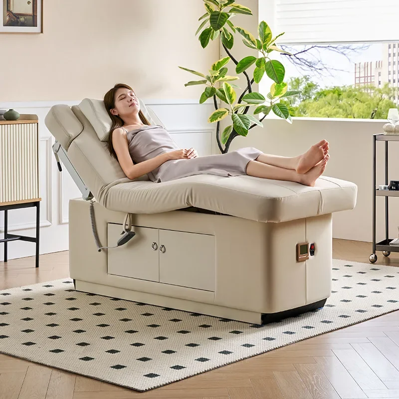 Electric beauty bed Beauty salon special constant temperature heating Spa massage bed Plastic surgery facial care injection bed