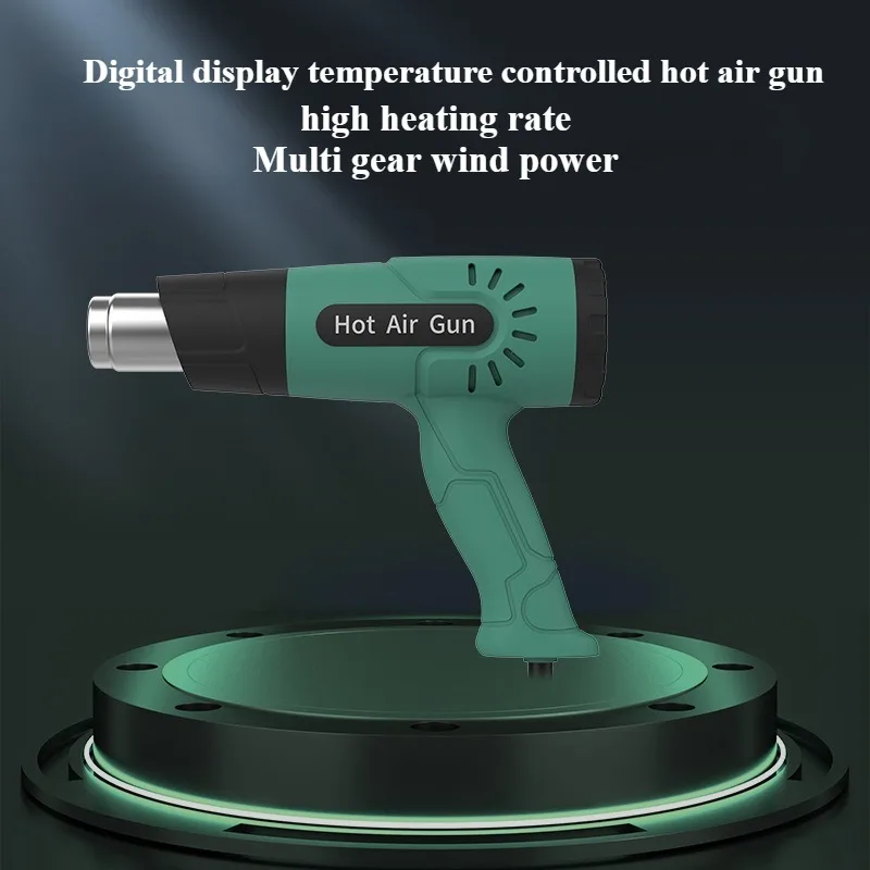 

Digital Display Temperature Control Hot Air Gun Film Temperature Control Drying Gun Car Film Hot Air Gun