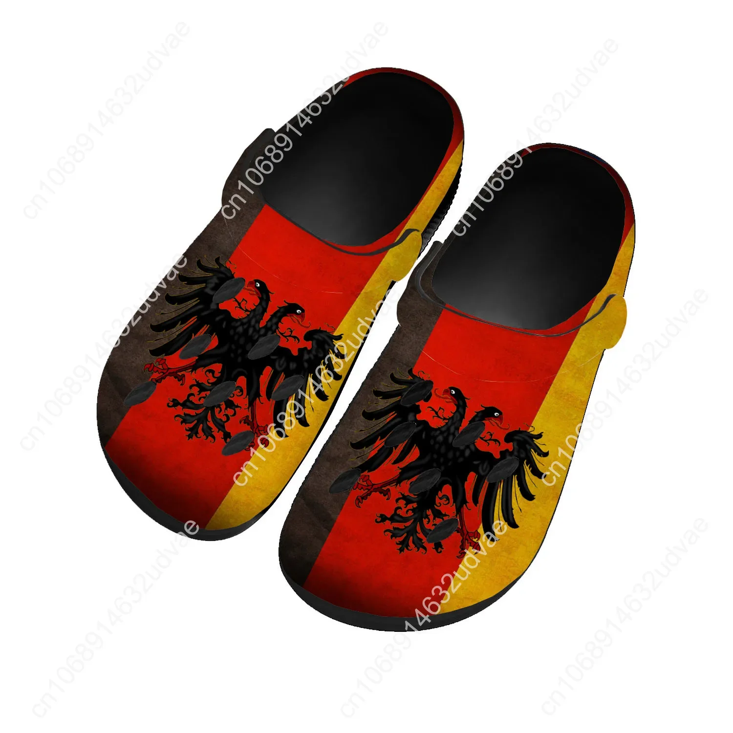 Germany National Flag Water Shoes Men Women Non-slip Home Garden Clogs Customizd Sandals Beach Breathable Hole Slippers