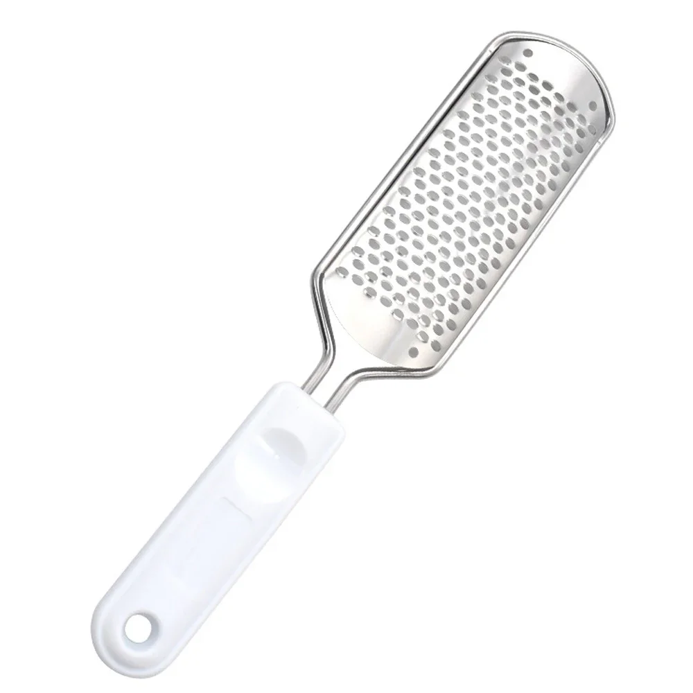 File Pedicure Stainless Steel Foot Scrubber  Heel Callus Dead Skin Remover Exfoliating Professional Feet Care Tool Pedicure