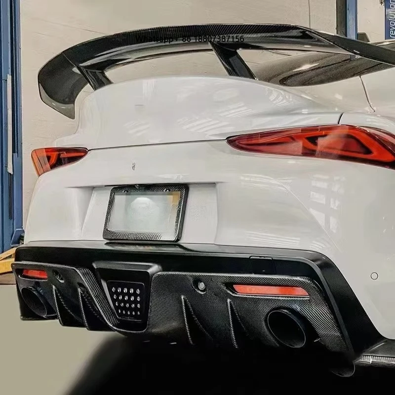 

Suitable forToyota GR Supra MK5 A90 A91 2021 AG Style Dry Carbon Fiber Rear Trunk Spoiler