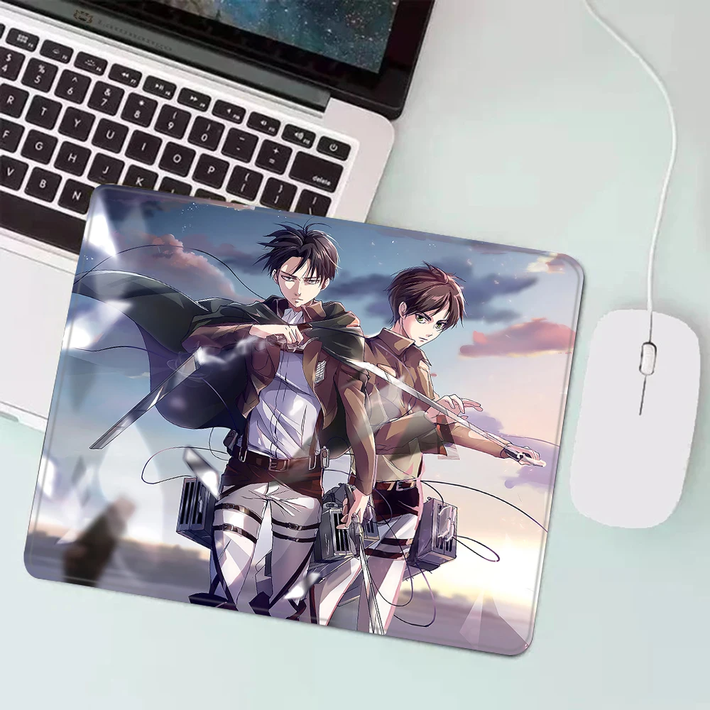 Attack On Titan Gaming Mouse Pad XS Small Mousepad For PC Gamer Desktop Decoration Office Mouse Mat Deskmat Rug