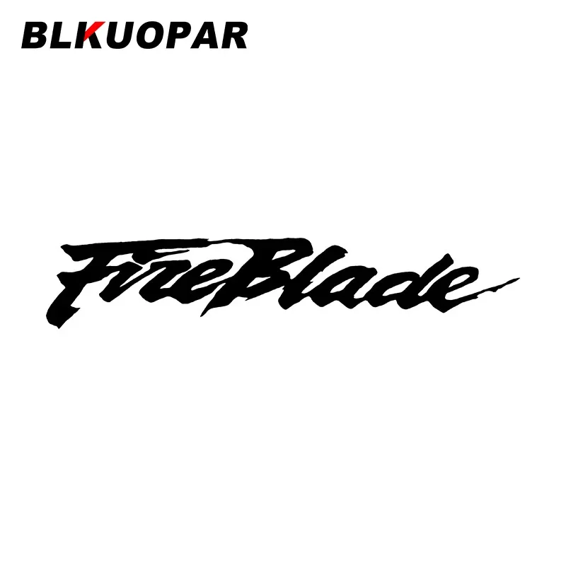 BLKUOPAR Fireblade نص صائق شخصية الليزر ملصقات السيارات الكمبيوتر المحمول الوفير ويندوز جذع دراجة نارية لوح التزلج اكسسوارات السيارات